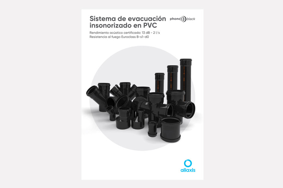 Catálogo General Sistema de evacuación  insonorizado en PVC Phonoblack