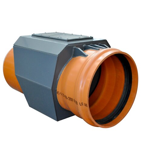 Válvula anti-retorno con junta labiada sin bloqueo