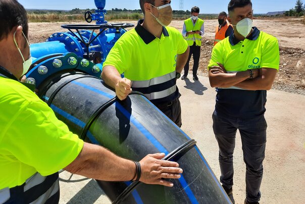 Modernización integral de una infraestructura de riego para solucionar fugas y roturas 