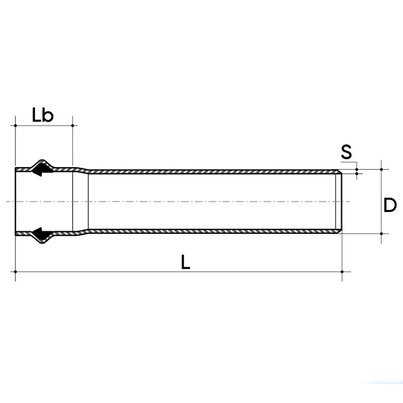 Tubo de presión VDA PN8