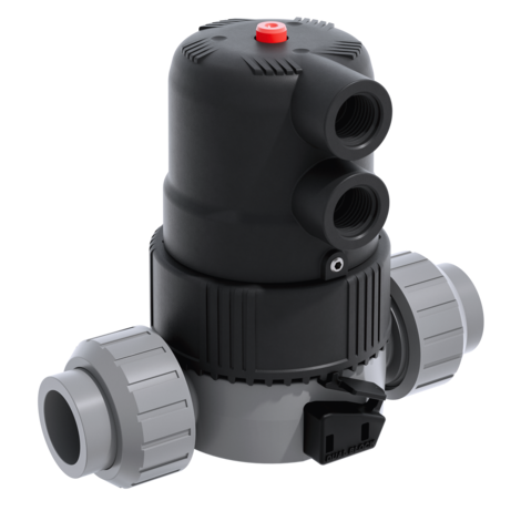 CMUIV/CP NO - Válvula de diafragma compacta con actuador neumático DN 12:15