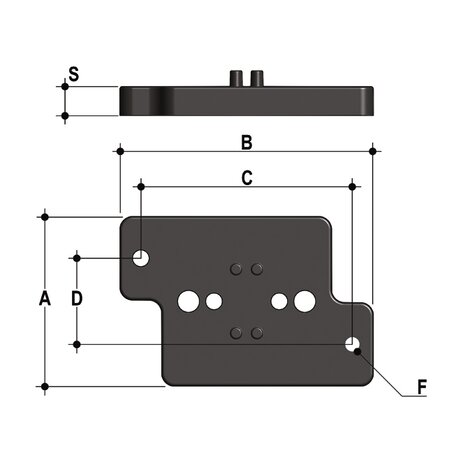 PMDK Kit de placa de fijación PMDK Kit de placa de fijación