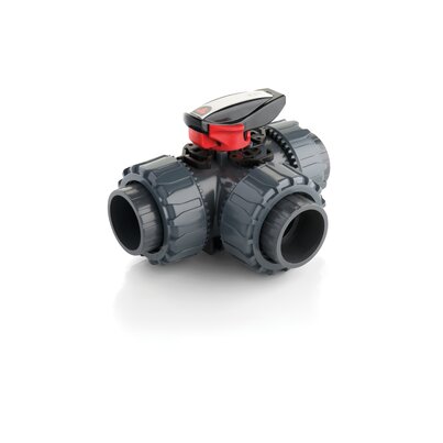 Dimensiones comunes TKD - Válvula de bola DUAL BLOCK® de 3 vías 