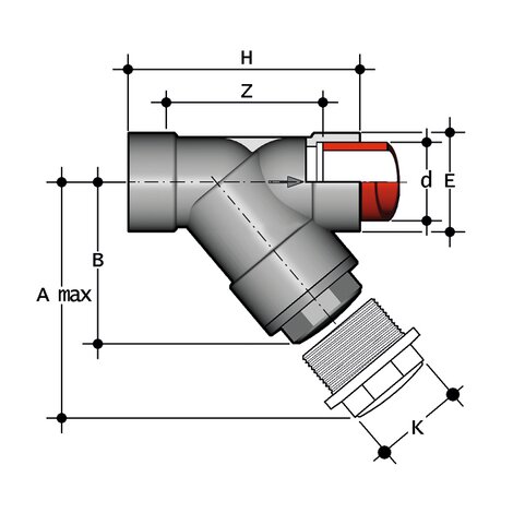 RVIM - colector de suciedad DN 15:100