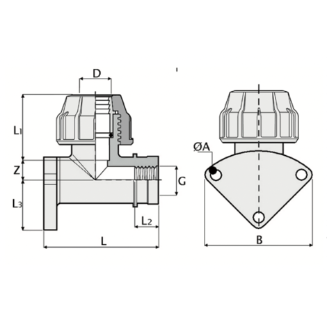 524 - Fijación mural