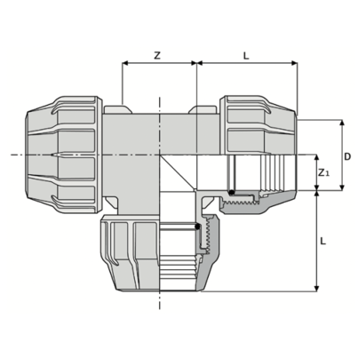 514 - Conector en T