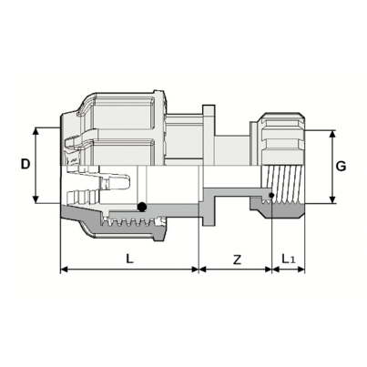 525 - Adaptador para tuerca anular
