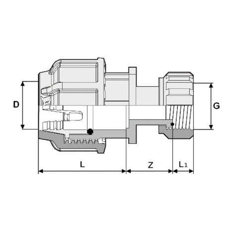 525 - Adaptador para tuerca anular