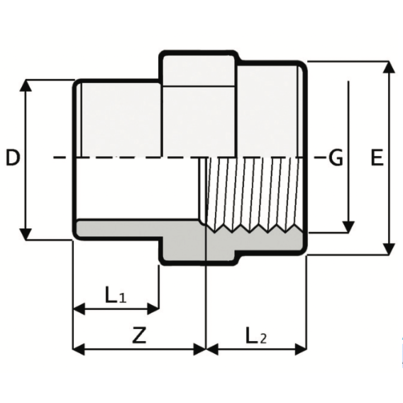 AF3 - Adaptador de paso