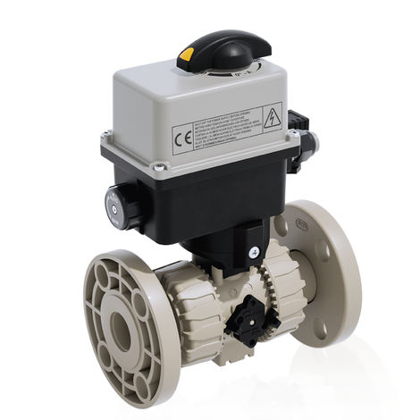 VKDOM/CE 24 V AC/DC - DUAL BLOCK® Válvula de bola de 2 vías de accionamiento eléctrico DN 10:50