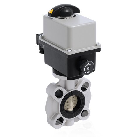 FKOM/CE 90-240V AC - Válvula de mariposa de accionamiento eléctrico DN 40:100