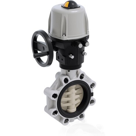 FKOM/CE 90-240V AC - Válvula de mariposa de accionamiento eléctrico DN 125:200