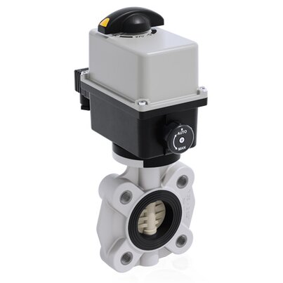 FKOM/CE 90-240V AC LUG ANSI - Válvula de mariposa de accionamiento eléctrico DN 65:100