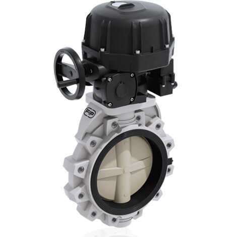 FKOM/CE 90-240V AC LUG ANSI - Válvula de mariposa de accionamiento eléctrico DN 250:300