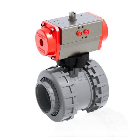 VXEFC/CP DA - Válvula de bola de accionamiento neumático Easyfit de 2 vías DN 65:100