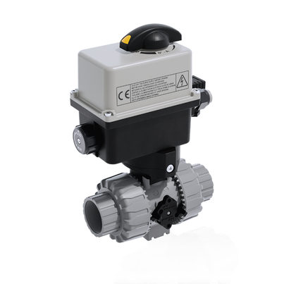 VKDNC/CE 90-240 V AC - DUAL BLOCK® Válvula de bola de 2 vías y accionamiento eléctrico DN 10:50