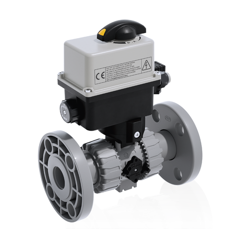 VKDOAC/CE 24 V AC/DC - DUAL BLOCK® Válvula de bola de 2 vías de accionamiento eléctrico DN 10:50