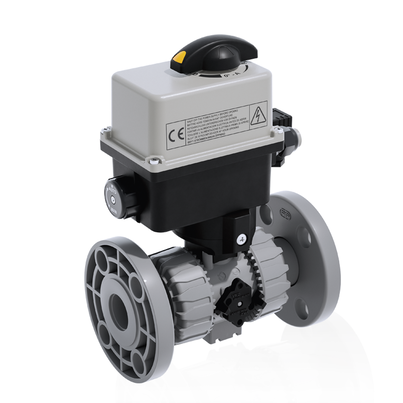 VKDOC/CE 90-240 V AC - Válvula de bola de 2 vías DUAL BLOCK® DN 10:50 de accionamiento eléctrico