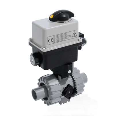 VKDDC/CE 24 V AC/DC - DUAL BLOCK® Válvula de bola de 2 vías de accionamiento eléctrico DN 10:50