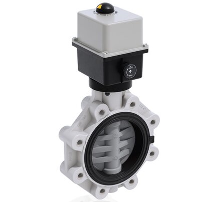 FKOC/CE 24V AC/DC LUG ANSI - Válvula de mariposa de accionamiento eléctrico DN 125:200