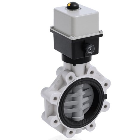 FKOC/CE 24V AC/DC LUG ANSI - Válvula de mariposa de accionamiento eléctrico DN 125:200