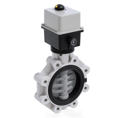 FKOC/CE 24V AC/DC LUG ISO-DIN - Válvula de mariposa de accionamiento eléctrico DN 125:200