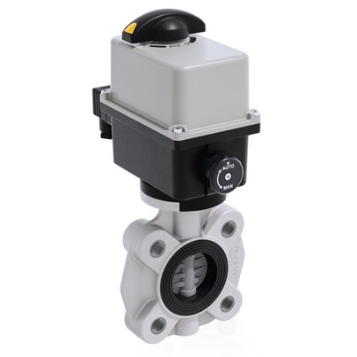 FKOC/CE 24V AC/DC LUG ISO-DIN - Válvula de mariposa de accionamiento eléctrico DN 65:100