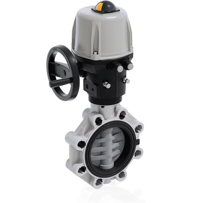 FKOC/CE 90-240V AC - Válvula de mariposa de accionamiento eléctrico DN 250:300