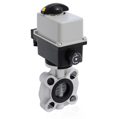 FKOC/CE 90-240V AC - Válvula de mariposa de accionamiento eléctrico DN 40:100