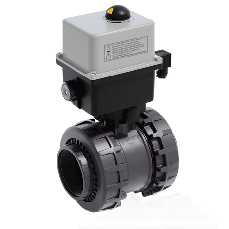 VXEFV/CE 90-240 V CA - Válvula de bola de 2 vías EASYFIT de accionamiento eléctrico DN 65:100