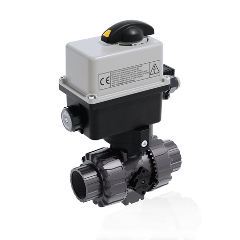VKDNV/CE 24 V AC/DC - DUAL BLOCK® Válvula de bola de 2 vías de accionamiento eléctrico DN 10:50