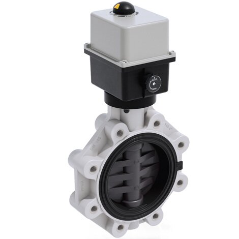 FKOV/CE 24V AC/DC LUG ANSI - Válvula de mariposa de accionamiento eléctrico DN 125:200