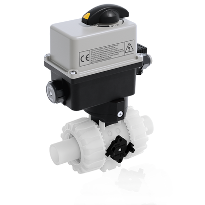 VKDDF/CE 24 V AC/DC - DUAL BLOCK® Válvula de bola de 2 vías de accionamiento eléctrico DN 10:50