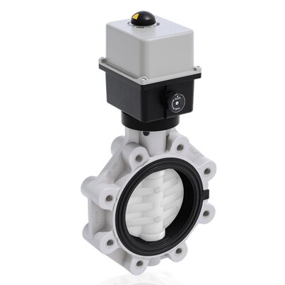 FKOF/CE 24V AC/DC LUG ISO-DIN - Válvula de mariposa de accionamiento eléctrico DN 125:200