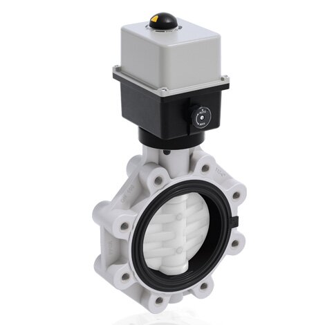 FKOF/CE 24V AC/DC LUG ISO-DIN - Válvula de mariposa de accionamiento eléctrico DN 125:200