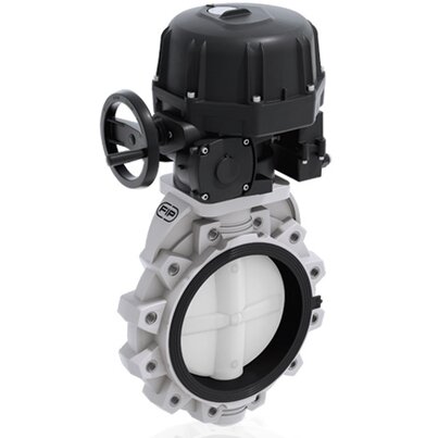 FKOF/CE 24V AC/DC LUG ANSI - Válvula de mariposa de accionamiento eléctrico DN 250:300