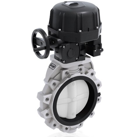 FKOF/CE 24V AC/DC LUG ANSI - Válvula de mariposa de accionamiento eléctrico DN 250:300