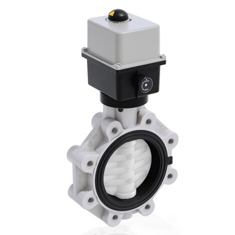 FKOF/CE 24V AC/DC LUG ANSI - Válvula de mariposa de accionamiento eléctrico DN 125:200