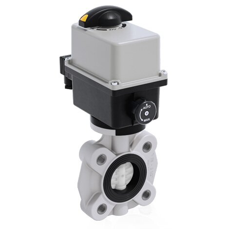 FKOF/CE 90-240V AC LUG ANSI - Válvula de mariposa de accionamiento eléctrico DN 65:100