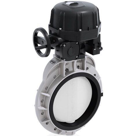 FKOF/CE 24V AC/DC - Válvula de mariposa de accionamiento eléctrico DN 350:400