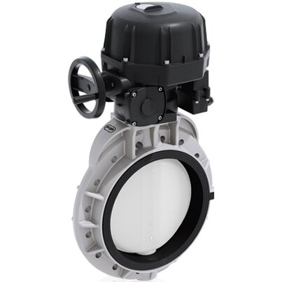FKOF/CE 90-240V AC - Válvula de mariposa de accionamiento eléctrico DN 350:400