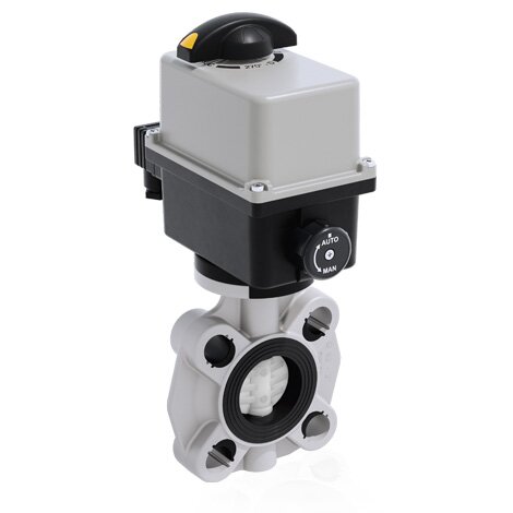 FKOF/CE 90-240V AC - Válvula de mariposa de accionamiento eléctrico DN 40:100
