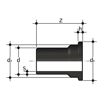 Q/BBE-L - Pieza loca de vástago largo