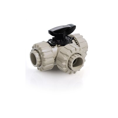 TKDIM - Válvula de bola de 3 vías DUAL BLOCK® DN 15:50