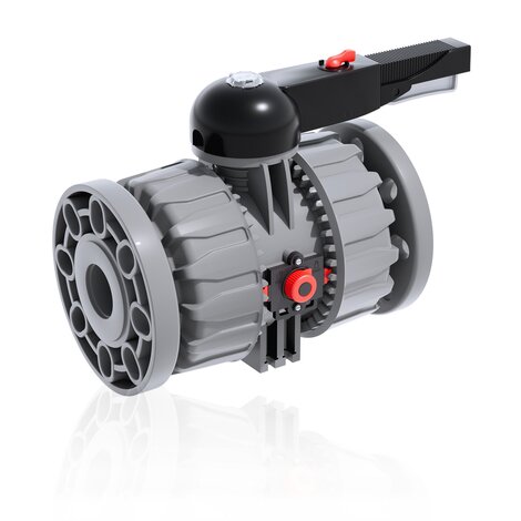 VKDOC - VKDOAC Válvula de bola de 2 vías DUAL BLOCK® DN 65:100