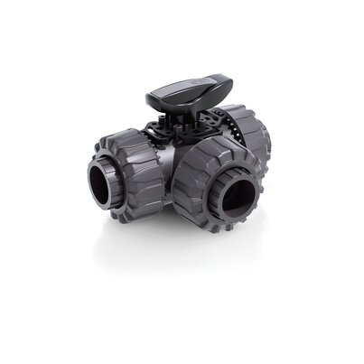 TKDIV - Válvula de bola de 3 vías DUAL BLOCK® DN 10:50