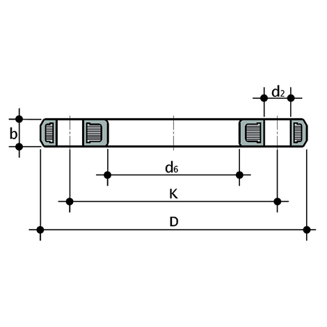 OAB - Brida gama ANSI