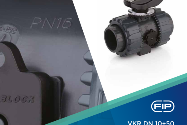 07-VÁLVULA DE BOLA 2 VÍAS REGULACIÓN MODELO VKR DN10-50 PVC-U
