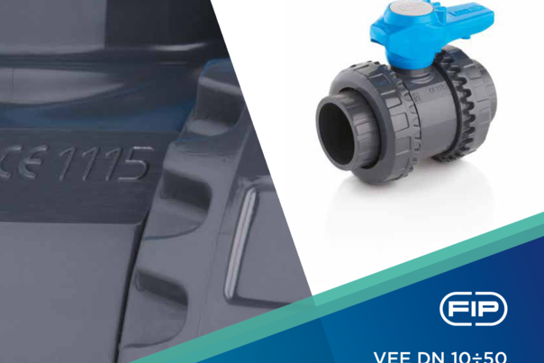 01-VÁLVULA DE BOLA 2 VÍAS MODELO VEE DN10-50 PVC-U