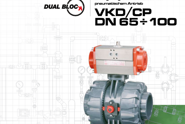 05-VÁLVULA DE BOLA 2 VÍAS MODELO VKD_CP DN65-100 ACTUADOR NEUMÁTICO